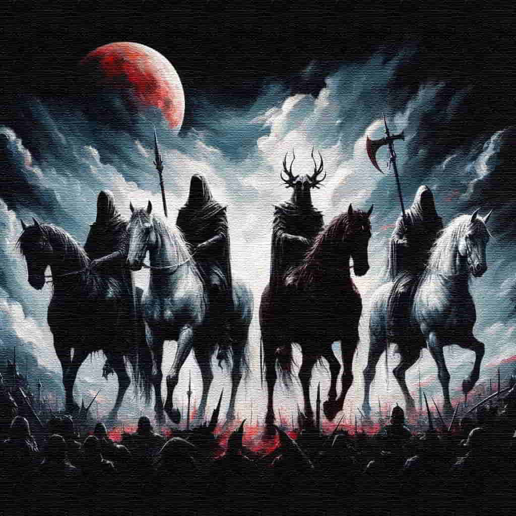 4 Horsemen Of The Apocalypse Banner